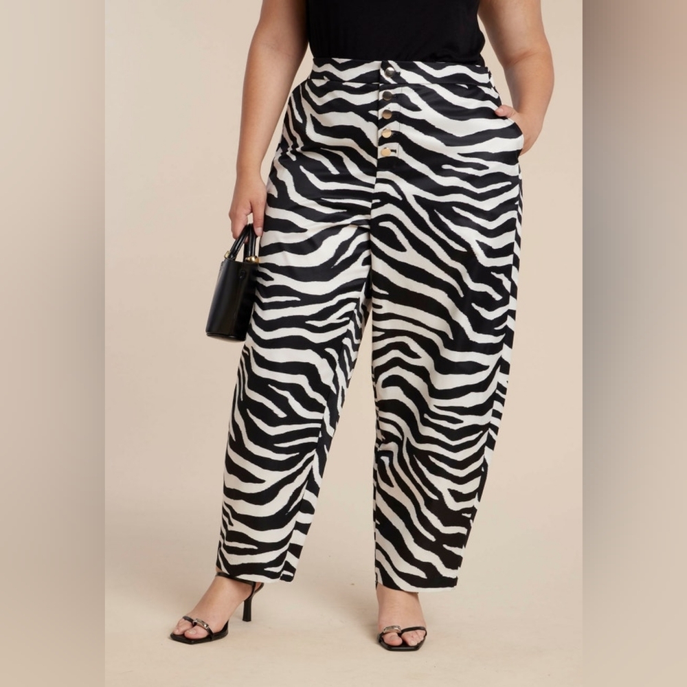 Eloquii Barrel Leg Pant